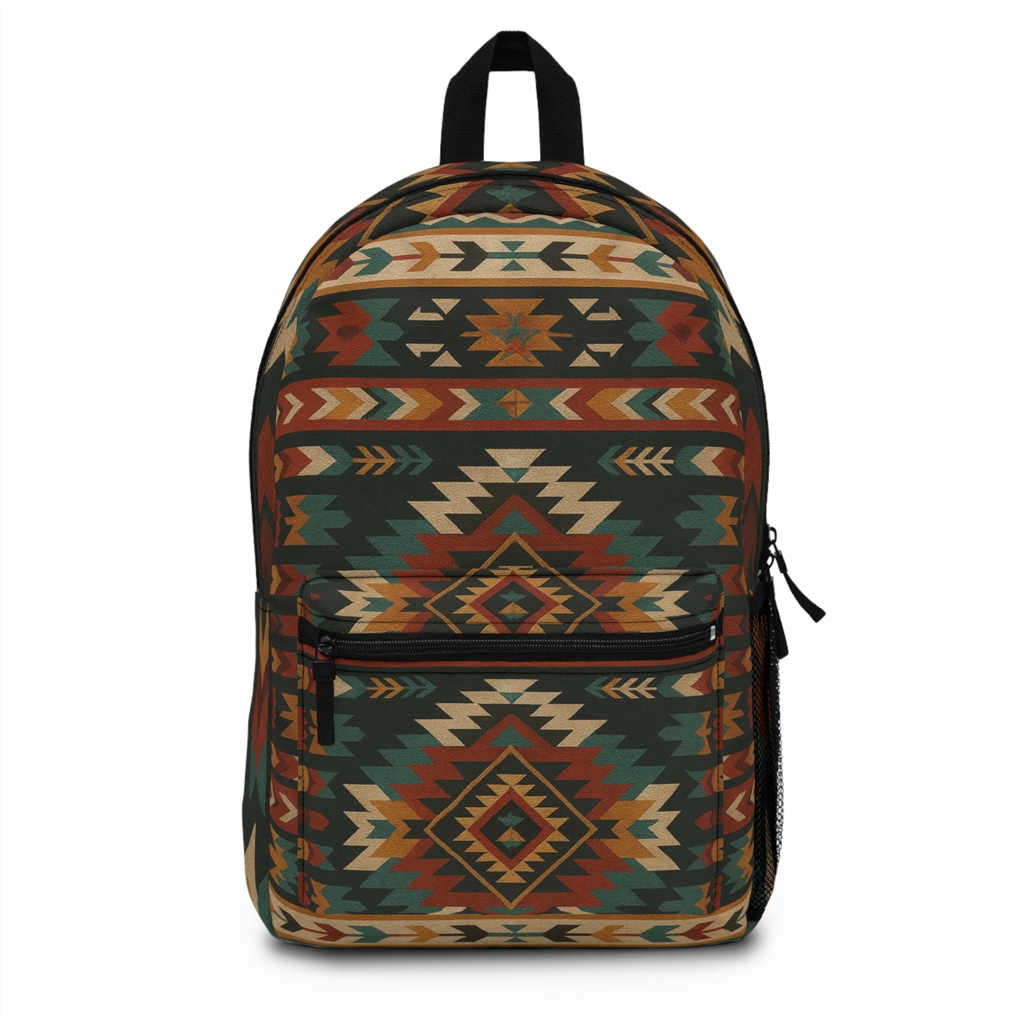 Aztec Pattern Durable Backpack – Lightweight, Spacious, and Stylish