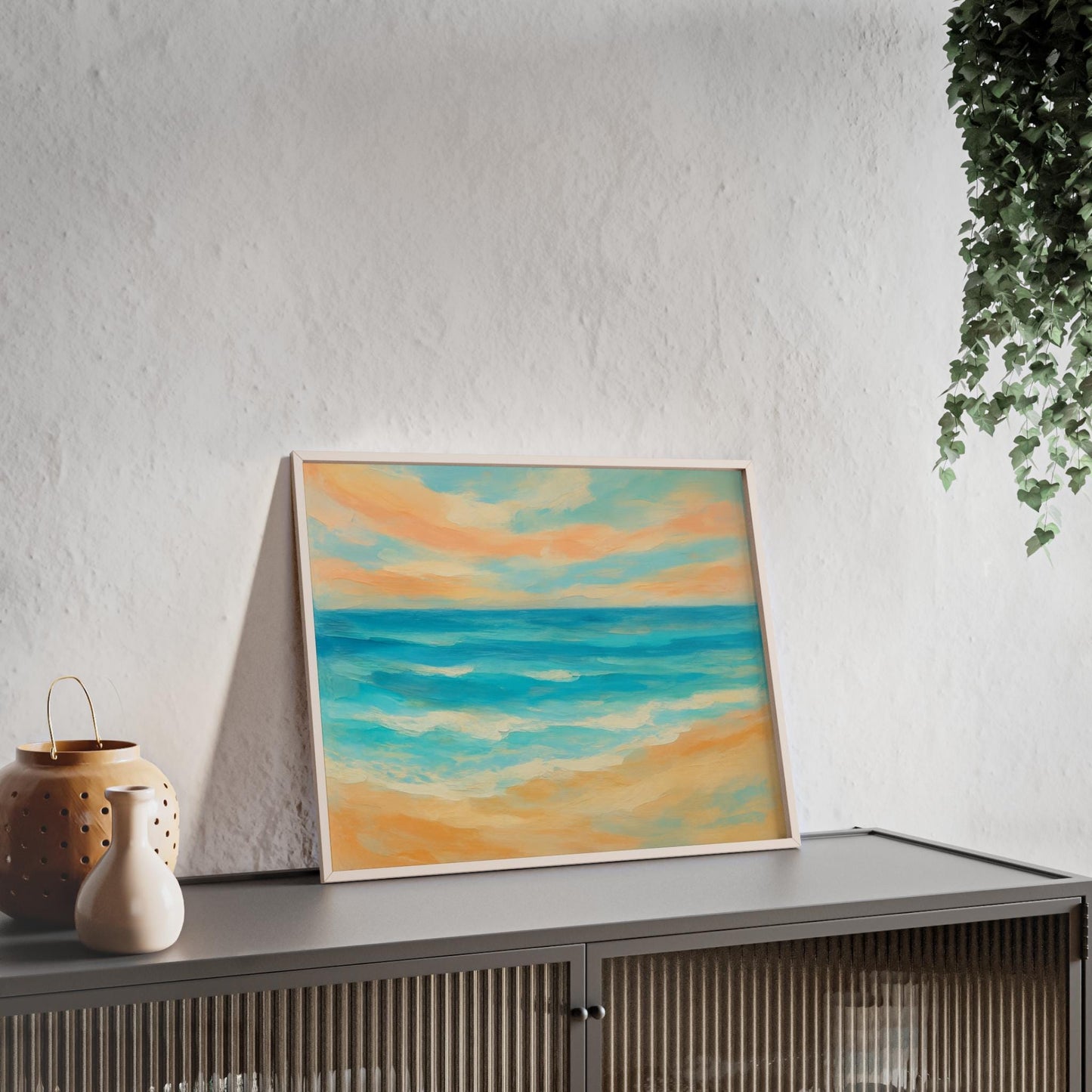 Ocean Inspired Wall Art, Beach Decor, Coastal Home, Framed Ocean Wall Decor, Gallery Wall Decor, Nautical Art