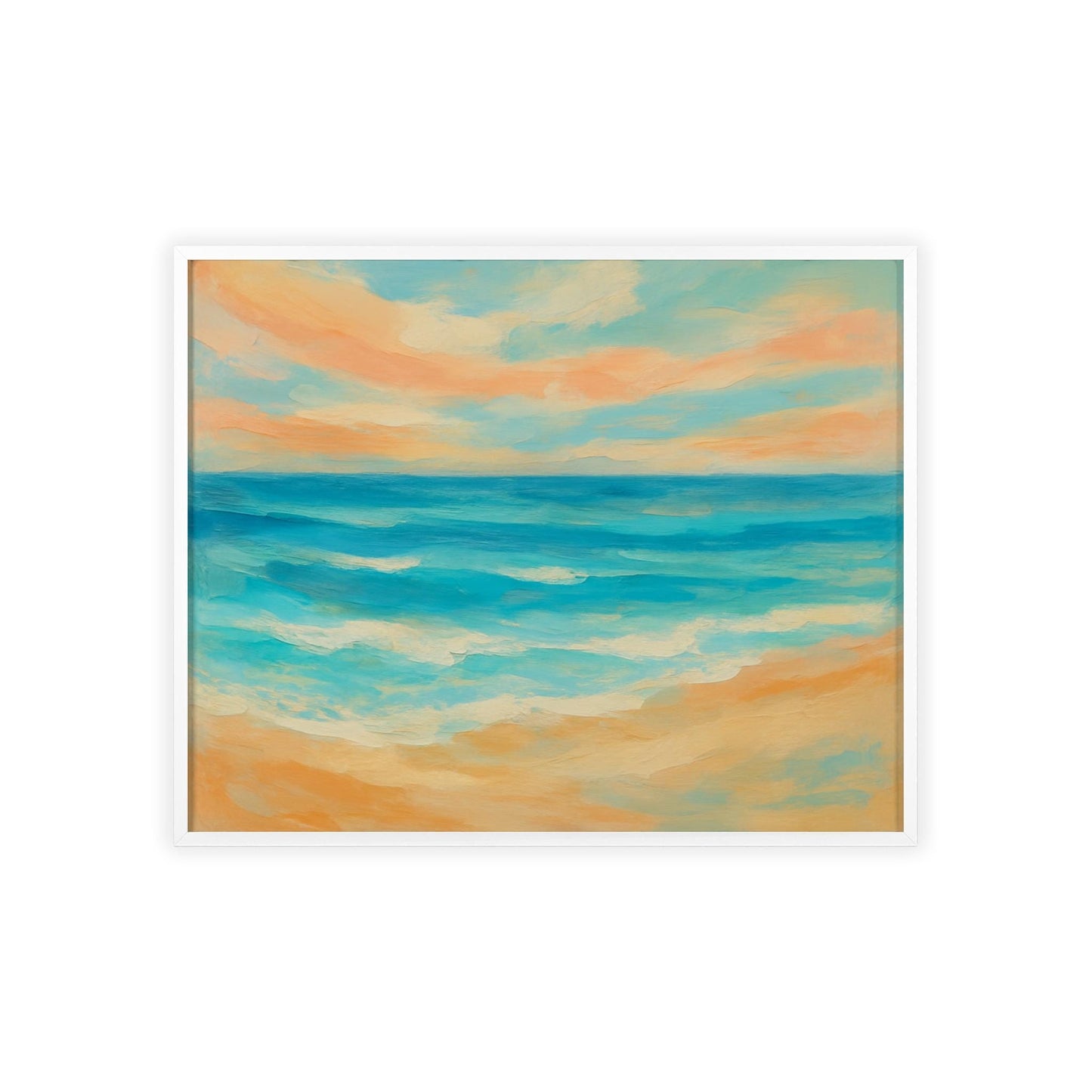 Ocean Inspired Wall Art, Beach Decor, Coastal Home, Framed Ocean Wall Decor, Gallery Wall Decor, Nautical Art