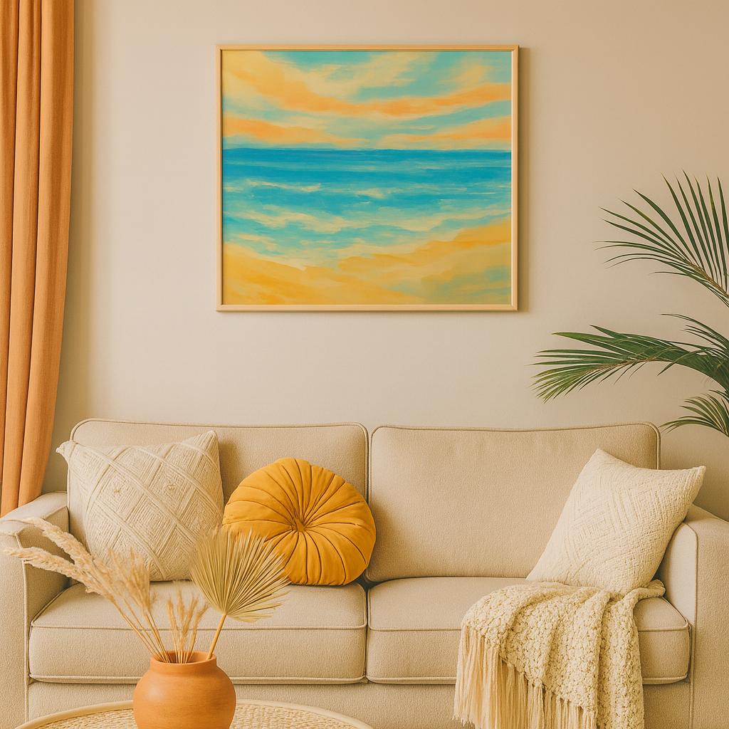Ocean Inspired Wall Art, Beach Decor, Coastal Home, Framed Ocean Wall Decor, Gallery Wall Decor, Nautical Art