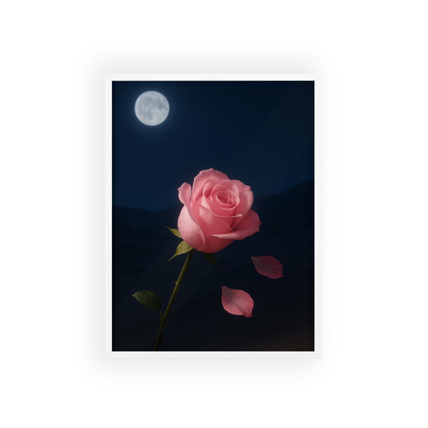Midnight Rose | Digital Download Wall Art