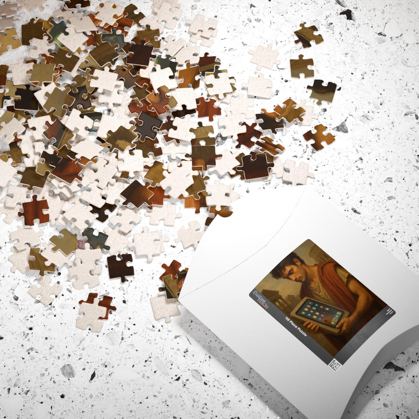 Classic Art Puzzle with Modern Twist, Unique Gifts for Art Lovers, 1014-Piece Jigsaw, Perfect for Family Game Night, Unique Home Décor