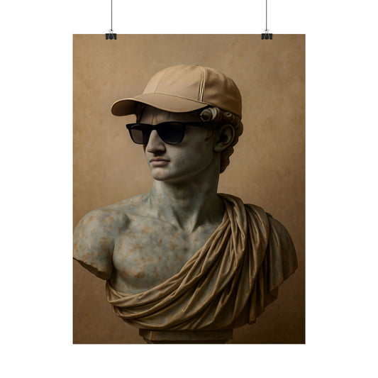 One Cool Classical Dude-Museum Quality Poster for Wall Art, Modern Decor