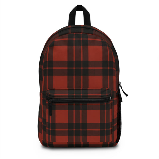 Stylish Plaid Backpack | Durable Everyday Bag for School, Travel & Work