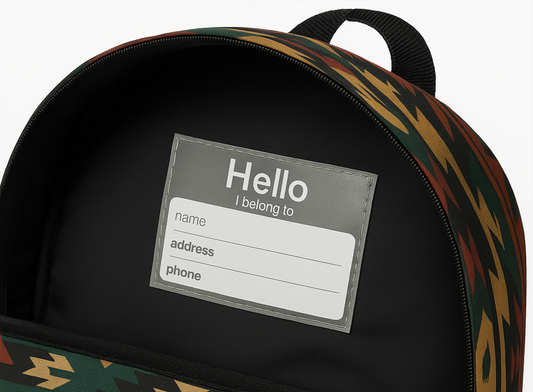 Aztec Pattern Durable Backpack – Lightweight, Spacious, and Stylish