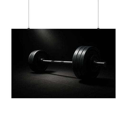 Gym Wall Art Poster, Fitness Decor, Motivational Artwork, Home Gym Decor, Powerlifting Wall Print