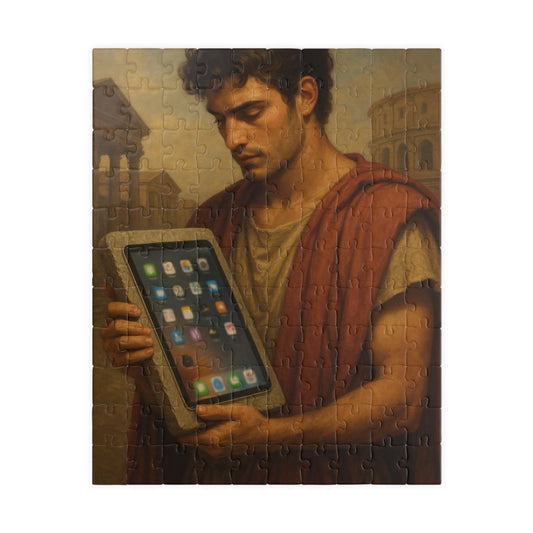Classic Art Puzzle with Modern Twist, Unique Gifts for Art Lovers, 1014-Piece Jigsaw, Perfect for Family Game Night, Unique Home Décor