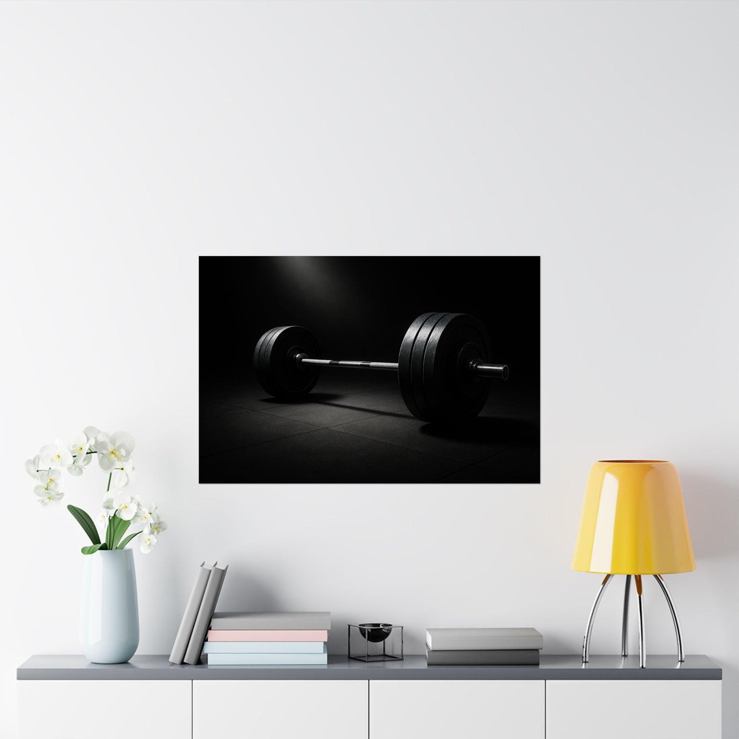 Gym Wall Art Poster, Fitness Decor, Motivational Artwork, Home Gym Decor, Powerlifting Wall Print
