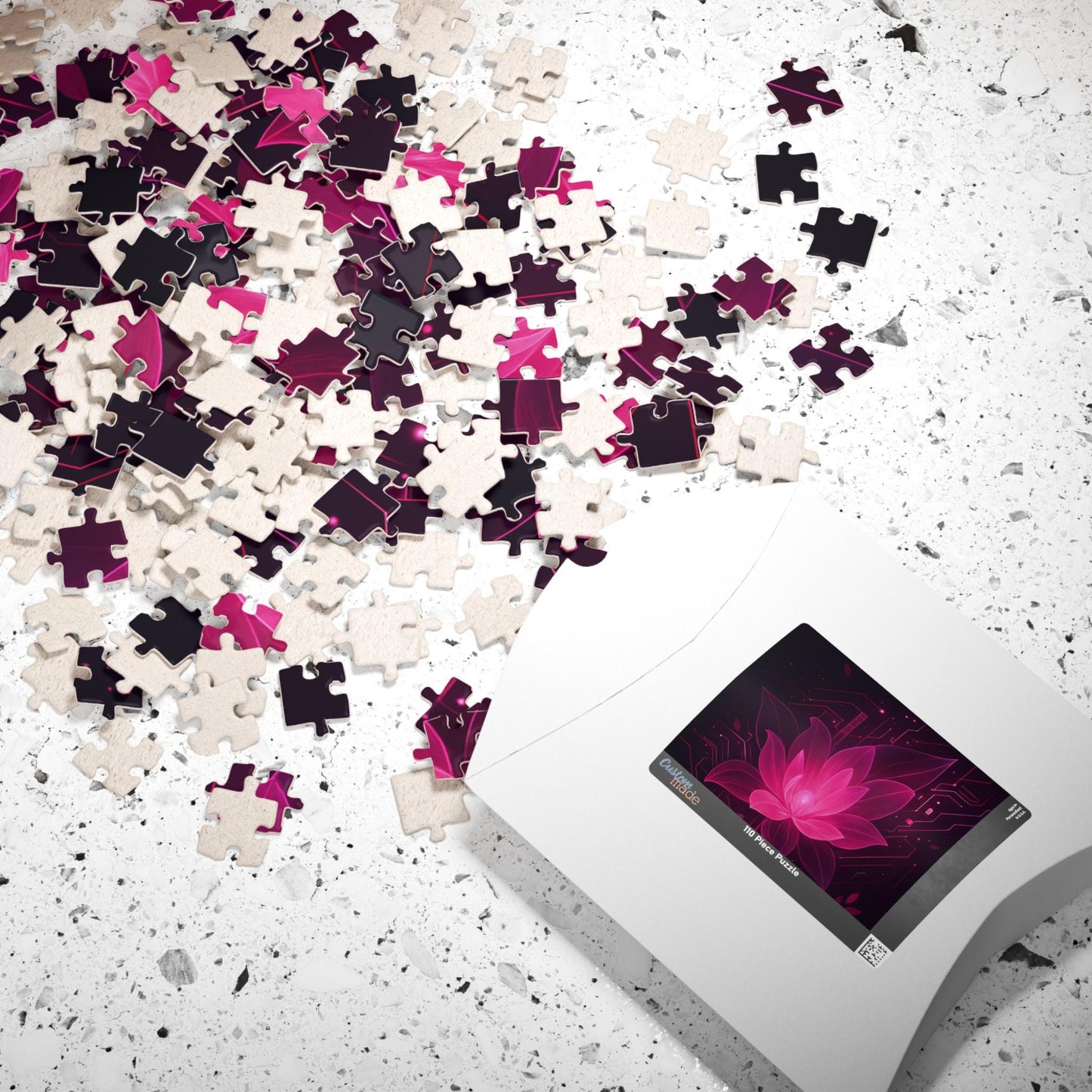 Lotus Flower Puzzle | Future Blossom 110 Piece | Meditation Decor, Gift for Mindfulness, Family Bonding Activity, Relaxation Gift, [...]