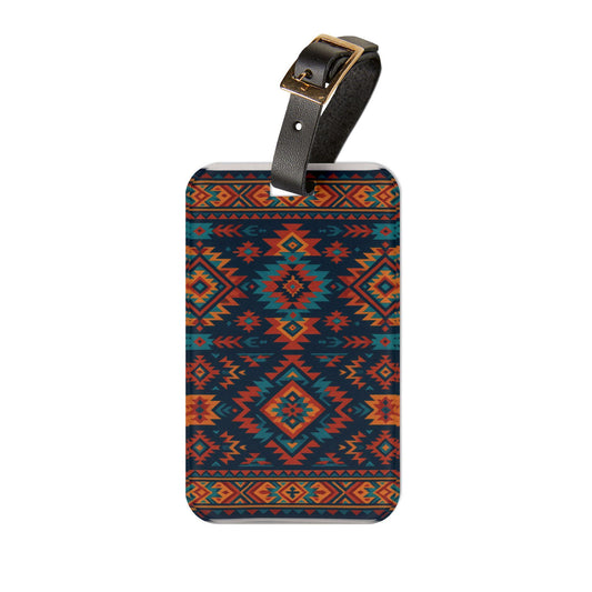 Bohemian Luggage Tag - Vibrant Travel Accessory for Adventurers, Gift for Travelers, Unique Baggage Tag, Vacation Essentials, Travel [...]